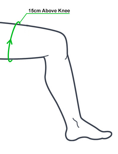 How to measure your thigh for a perfect fitting knee brace How to measure your thigh for a perfect fit
